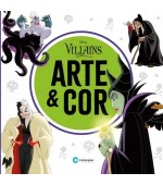 Livro Para Colorir Villains Disney Arte & Cor - Culturama
